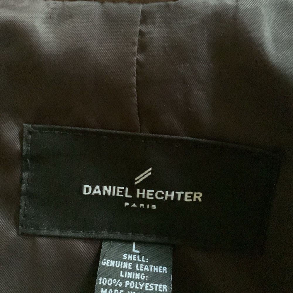 Daniel Hecther Leather Jacket - image 8